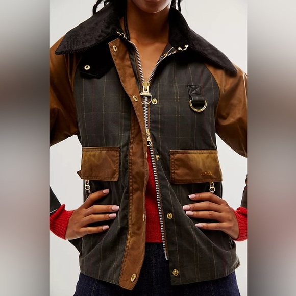 NWT Barbour Premium Cotton Waxed Jacket - Picture 3 of 8